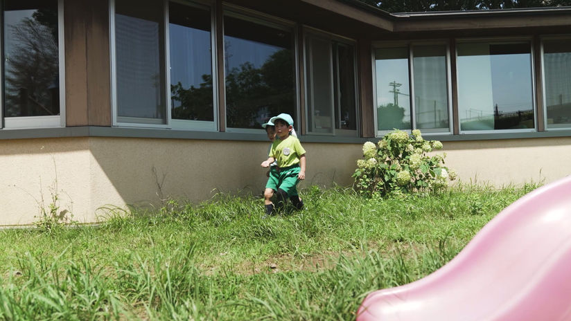 麗澤幼稚園 夏の保育